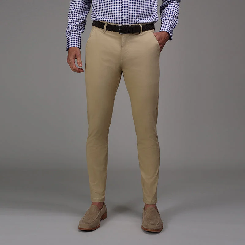 CEO Chino Classic Pocket Cotton Stretch Pants Khaki