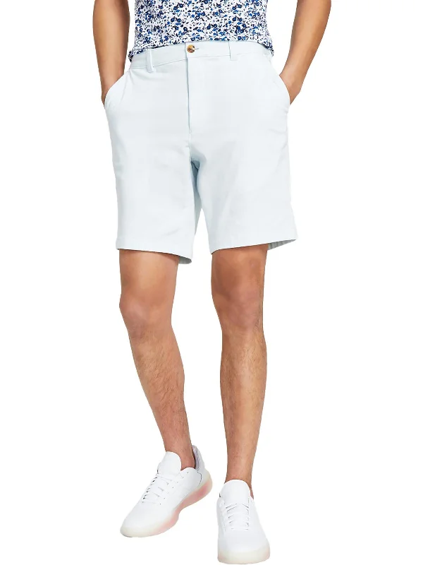 Mens Classic Fit Comfort Waist Bermuda Shorts