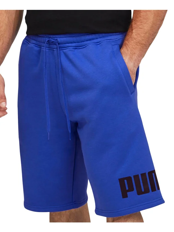 Mens Fleece Casual Shorts