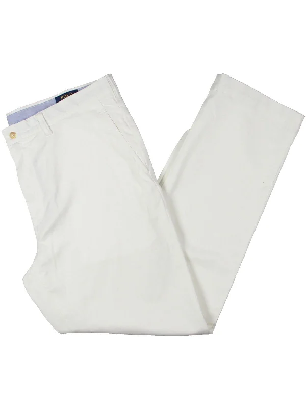 Mens Straight-Leg Stretch Casual Pants