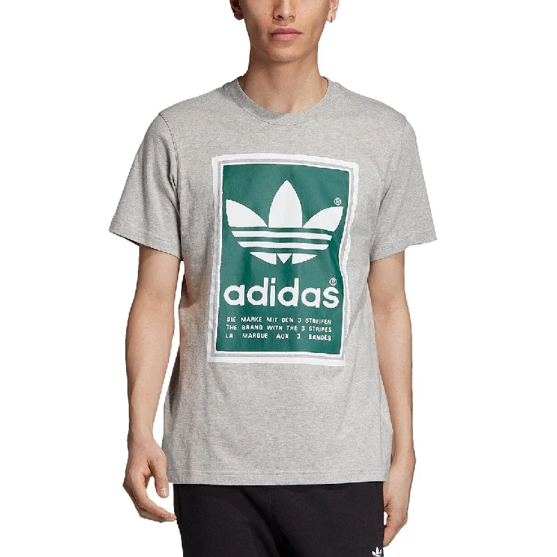 Adidas Men's Originals Adicolor Logo T-Shirt Med Gray Size Medium