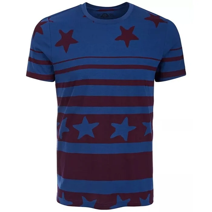 American Rag Men's Stars & Stripes T-Shirt Navy Size Medium