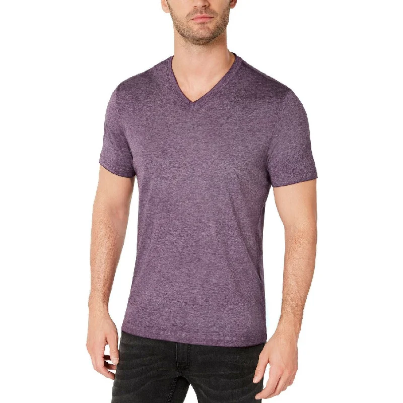 INC Men's Heathered T-Shirt Purple Size Extra Large - X-Large