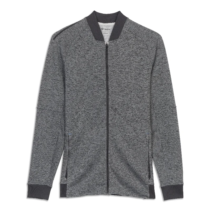 Textured Tech Bomber