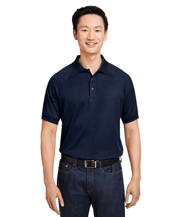 M208 - Harriton Mens Charge Snag and Soil Protect Polo Shirt | Dark Navy