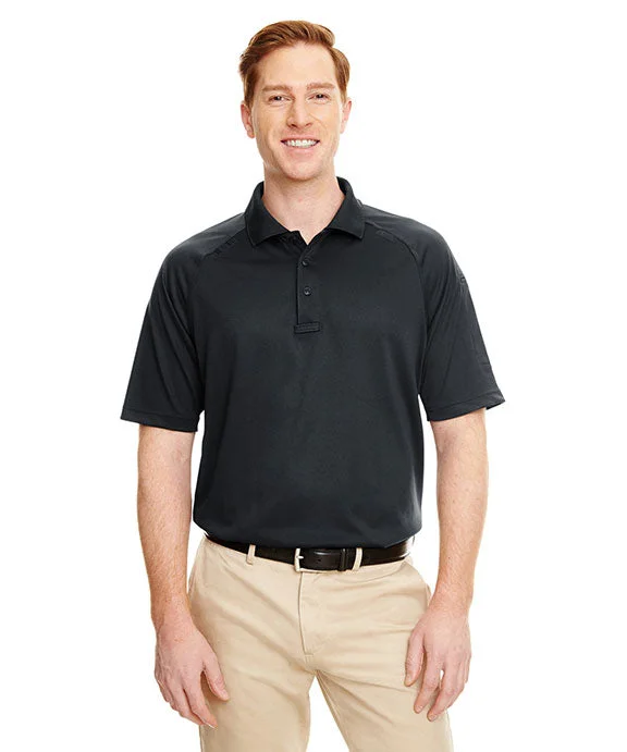 M211 - Harriton Mens Tactical Performance Polo Shirt | Black