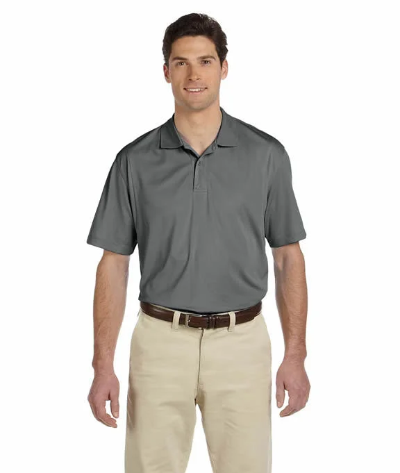 M354 - Harriton Mens Micro-Piqué Polo Shirt | Charcoal