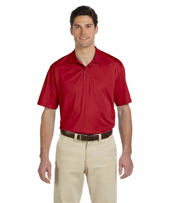 M354 - Harriton Mens Micro-Piqué Polo Shirt | Red