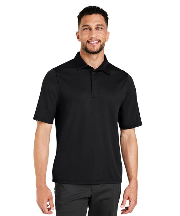 NE110 - North End Mens Revive Coolcore® Polo Shirt | Black