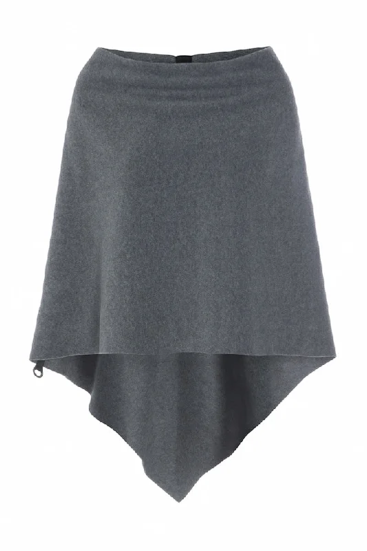 PONCHO - 4026 - GREY