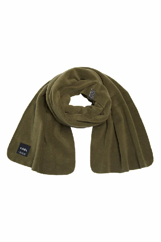 SCARF IN SOFT FLEECE - 1004C - MOSS