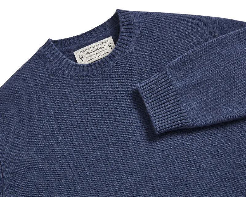 The Berwick Sweater: Heathered North Sea