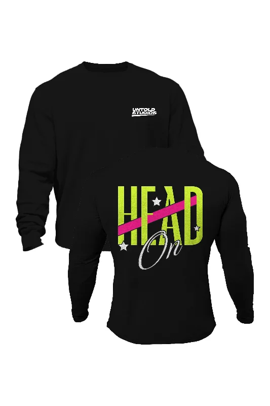 Untold Studios Head On Typography Logo Sweatshirt - Black