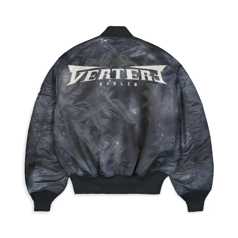 WINTER BOMBER - WASHED BLACK