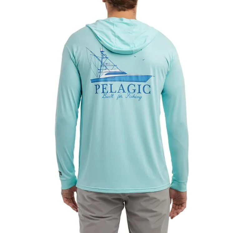 Pelagic Long Sleeve T-Shirts Hooded Fishing Shirt