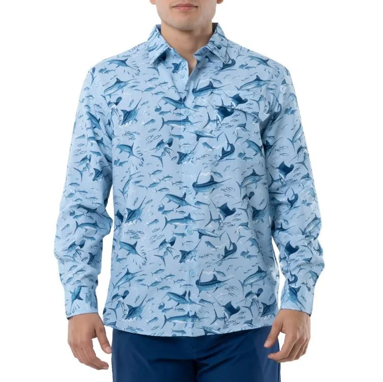 Guy Harvey Long Sleeve Men's Fishing Shirt