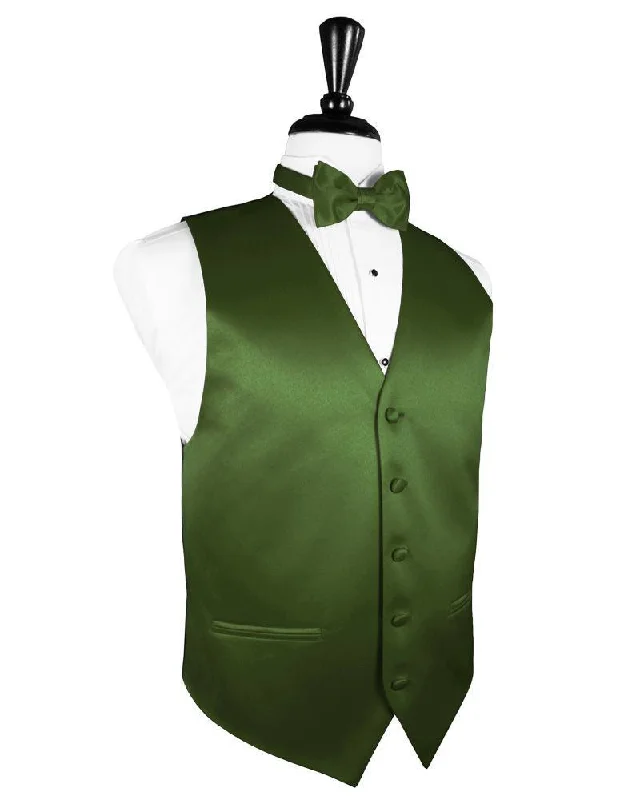 Clover Luxury Satin Tuxedo Vest