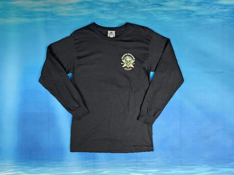 Crossed Surf Skull Long Sleeve