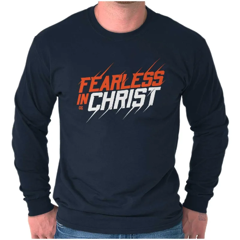 Fearless in Christ Long Sleeve T Shirt