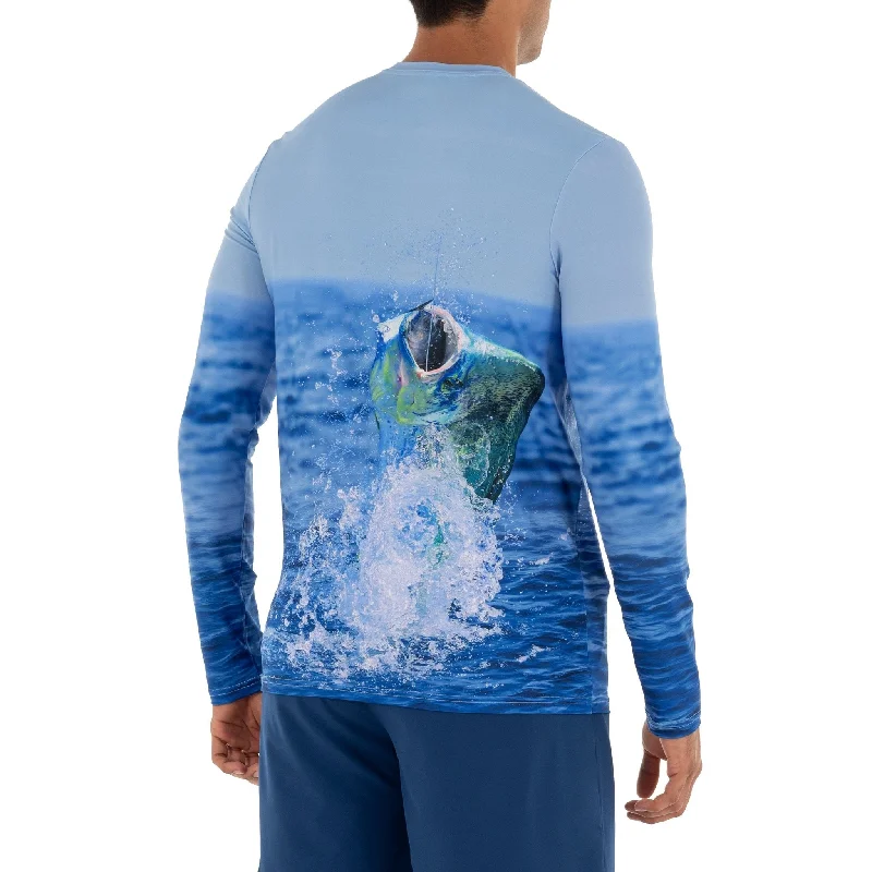 Guy Harvey Long Sleeve T-Shirt Long Sleeve PerformanceUPF 50