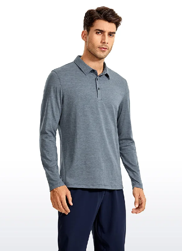 Heather Polo Long Sleeves