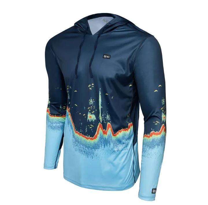 Pelagic Long Sleeve T-Shirts Hooded Fishing Shirt